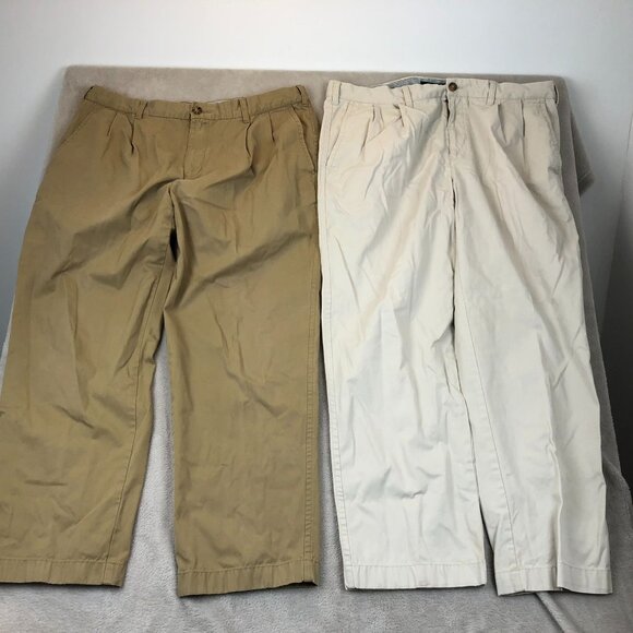 Tommy Hilfiger Mens Pants Size 38x30 Chino Khaki Lot of Two - Picture 9 of 10